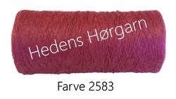 Tussah silke farve 2583 bordeaux
